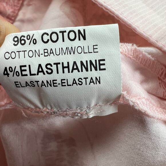 Terre & Mer Cotton A-Line Skirt Sea Turtles Shells Pink Size Euro 44 (US 12) - Picture 12 of 13